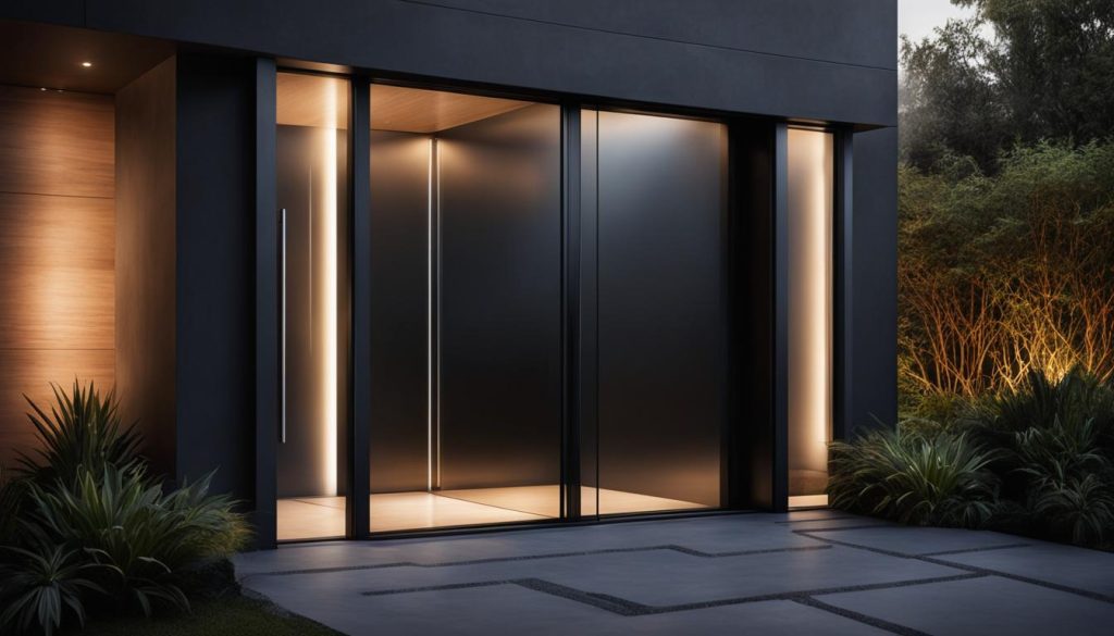 energy-efficient glass doors