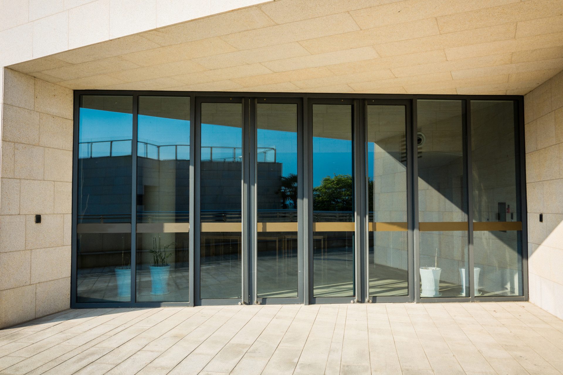 building-glass-entrance