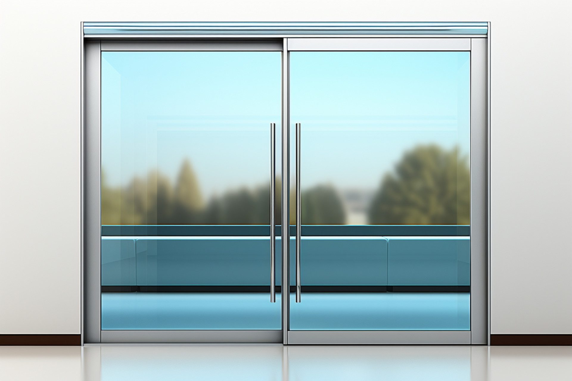 double-sliding-door-white-background